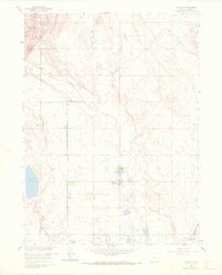 Download a high-resolution, GPS-compatible USGS topo map for Buckeye, CO (1972 edition)