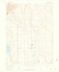 preview thumbnail of historical topo map of Larimer County, CO in 1960