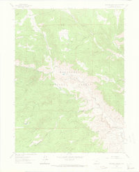 Download a high-resolution, GPS-compatible USGS topo map for Buckhorn Mountain, CO (1969 edition)