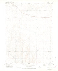 preview thumbnail of historical topo map of Weld County, CO in 1978