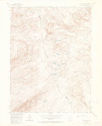 Download a high-resolution, GPS-compatible USGS topo map for Buffalo Pass, CO (1970 edition)