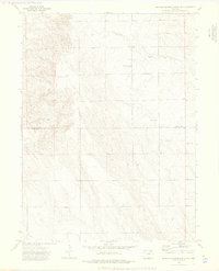 Download a high-resolution, GPS-compatible USGS topo map for Buffalo Springs Ranch NE, CO (1976 edition)