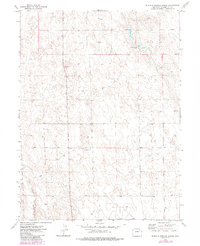 Download a high-resolution, GPS-compatible USGS topo map for Buffalo Springs Ranch, CO (1984 edition)