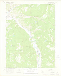 Download a high-resolution, GPS-compatible USGS topo map for Buford, CO (1975 edition)