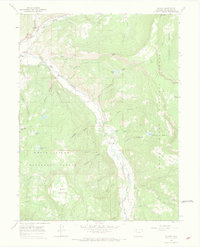 Download a high-resolution, GPS-compatible USGS topo map for Buford, CO (1970 edition)