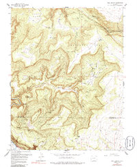 Download a high-resolution, GPS-compatible USGS topo map for Bull Canyon, CO (1986 edition)