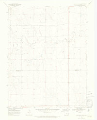 Download a high-resolution, GPS-compatible USGS topo map for Burlington 3 SE, CO (1972 edition)