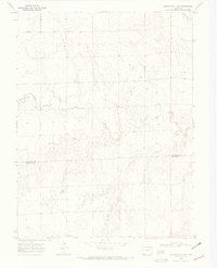 Download a high-resolution, GPS-compatible USGS topo map for Burlington 3 SW, CO (1972 edition)