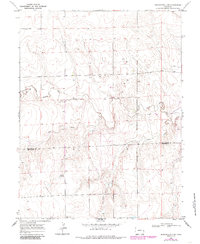 preview thumbnail of historical topo map of Kit Carson County, CO in 1969