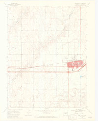 Download a high-resolution, GPS-compatible USGS topo map for Burlington, CO (1972 edition)