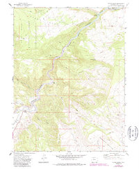 Download a high-resolution, GPS-compatible USGS topo map for Burns South, CO (1988 edition)