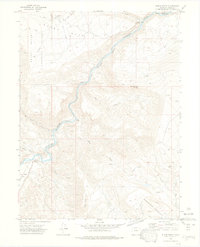 Download a high-resolution, GPS-compatible USGS topo map for Burns South, CO (1975 edition)