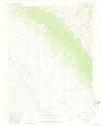 Download a high-resolution, GPS-compatible USGS topo map for Bushnell Peak, CO (1981 edition)