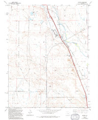 Download a high-resolution, GPS-compatible USGS topo map for Buttes, CO (1994 edition)