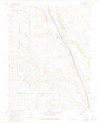 Download a high-resolution, GPS-compatible USGS topo map for Buttes, CO (1978 edition)