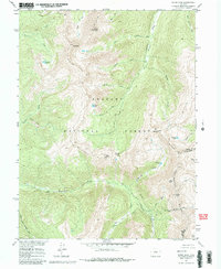 Download a high-resolution, GPS-compatible USGS topo map for Byers Peak, CO (1980 edition)