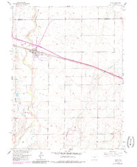 Download a high-resolution, GPS-compatible USGS topo map for Byers, CO (1985 edition)