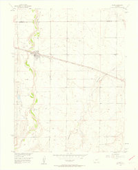 Download a high-resolution, GPS-compatible USGS topo map for Byers, CO (1958 edition)