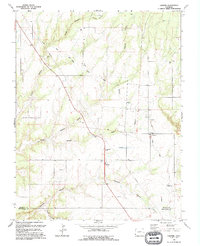 Download a high-resolution, GPS-compatible USGS topo map for Cahone, CO (1994 edition)