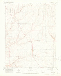 Download a high-resolution, GPS-compatible USGS topo map for Cahone, CO (1967 edition)
