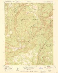 preview thumbnail of historical topo map of Mesa County, CO in 1950