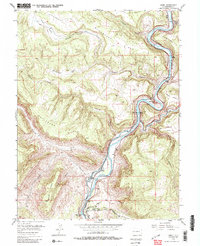 Download a high-resolution, GPS-compatible USGS topo map for Cameo, CO (1986 edition)