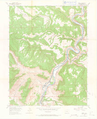 Download a high-resolution, GPS-compatible USGS topo map for Cameo, CO (1965 edition)