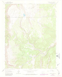 Download a high-resolution, GPS-compatible USGS topo map for Cannibal Plateau, CO (1984 edition)