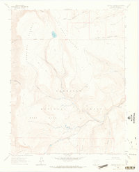 Download a high-resolution, GPS-compatible USGS topo map for Cannibal Plateau, CO (1966 edition)