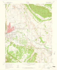 Download a high-resolution, GPS-compatible USGS topo map for Canon City, CO (1961 edition)