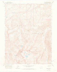 Download a high-resolution, GPS-compatible USGS topo map for Capitol Peak, CO (1971 edition)