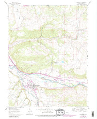 Download a high-resolution, GPS-compatible USGS topo map for Carbondale, CO (1988 edition)
