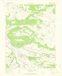 Download a high-resolution, GPS-compatible USGS topo map for Carbondale, CO (1963 edition)