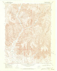 Download a high-resolution, GPS-compatible USGS topo map for Carbonera, CO (1971 edition)