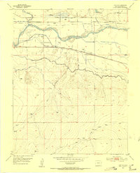 Download a high-resolution, GPS-compatible USGS topo map for Carlton, CO (1954 edition)