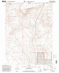 Download a high-resolution, GPS-compatible USGS topo map for Carr East, CO (2000 edition)