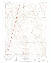 preview thumbnail of historical topo map of Larimer County, CO in 1972