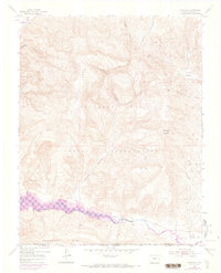 Download a high-resolution, GPS-compatible USGS topo map for Carracas, CO (1973 edition)