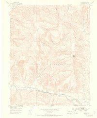 Download a high-resolution, GPS-compatible USGS topo map for Carracas, CO (1955 edition)