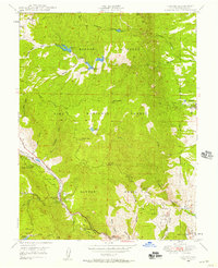 Download a high-resolution, GPS-compatible USGS topo map for Cascade, CO (1958 edition)