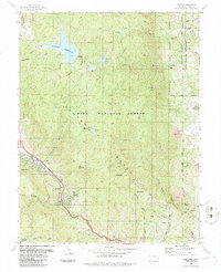 preview thumbnail of historical topo map of El Paso County, CO in 1986