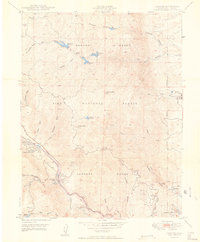 Download a high-resolution, GPS-compatible USGS topo map for Cascade, CO (1950 edition)