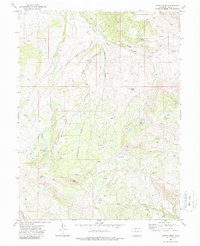 Download a high-resolution, GPS-compatible USGS topo map for Castle Peak, CO (1987 edition)