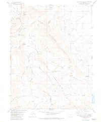 Download a high-resolution, GPS-compatible USGS topo map for Castle Rock Gulch, CO (1983 edition)