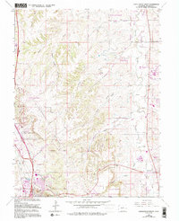 Download a high-resolution, GPS-compatible USGS topo map for Castle Rock North, CO (1994 edition)