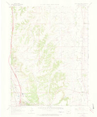 Download a high-resolution, GPS-compatible USGS topo map for Castle Rock North, CO (1973 edition)