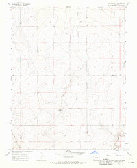 Download a high-resolution, GPS-compatible USGS topo map for Cat Creek NW, CO (1971 edition)