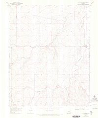Download a high-resolution, GPS-compatible USGS topo map for Cat Creek, CO (1971 edition)