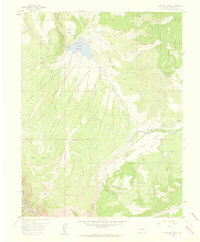 Download a high-resolution, GPS-compatible USGS topo map for Cathedral Peak, CO (1959 edition)