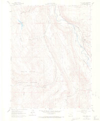 Download a high-resolution, GPS-compatible USGS topo map for Cattle Creek, CO (1969 edition)